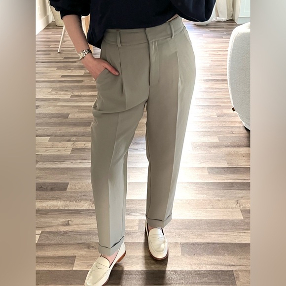 High-Waisted Trousers - Picture 2 of 8